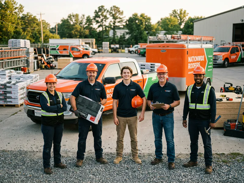 Natiowide Roofers - roof installation in Rocky Mount near me